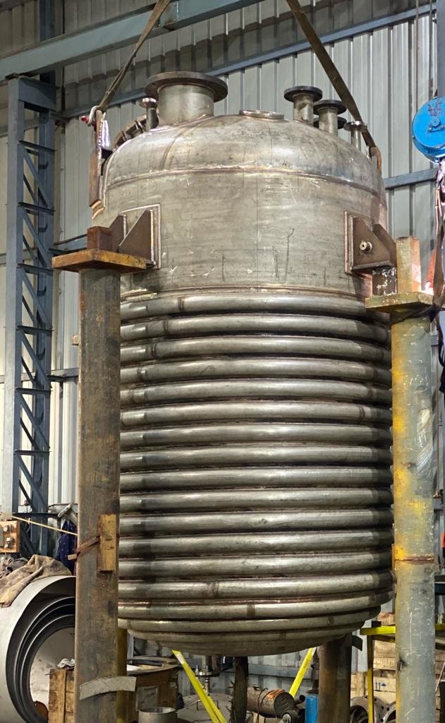 Industrial process reactor fabricated by PIIPL