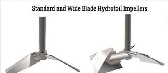 Hydrofoil Impeller Agitators manufactured by PIIPL